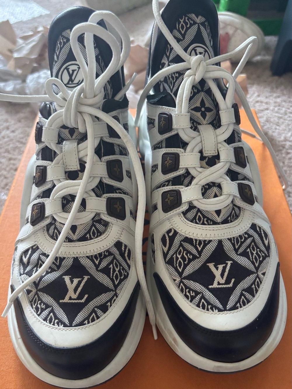 Louis Vuitton Women's Since 1854 Archlight Sneaker Canvas EU 41 US 10-11